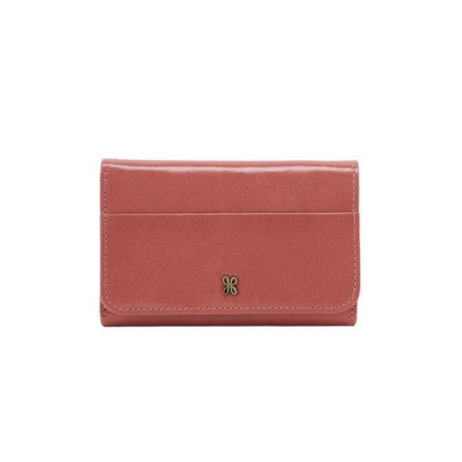 HOBO Jill Trifold Wallet, Cherry Blossom