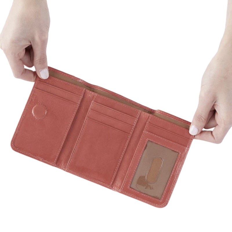 HOBO Jill Trifold Wallet, Cherry Blossom