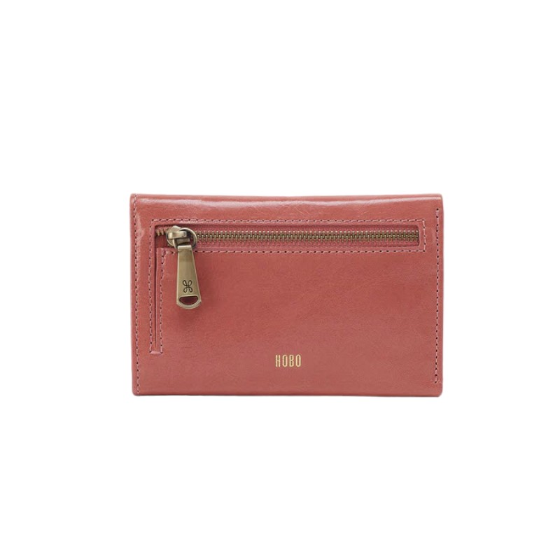 HOBO Jill Trifold Wallet, Cherry Blossom