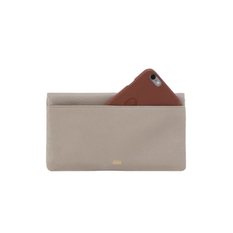 HOBO - Lumen Continental Wallet - Taupe main image 1