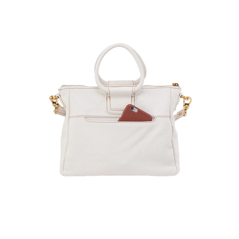 HOBO Sheila Medium Satchel, White Stripe