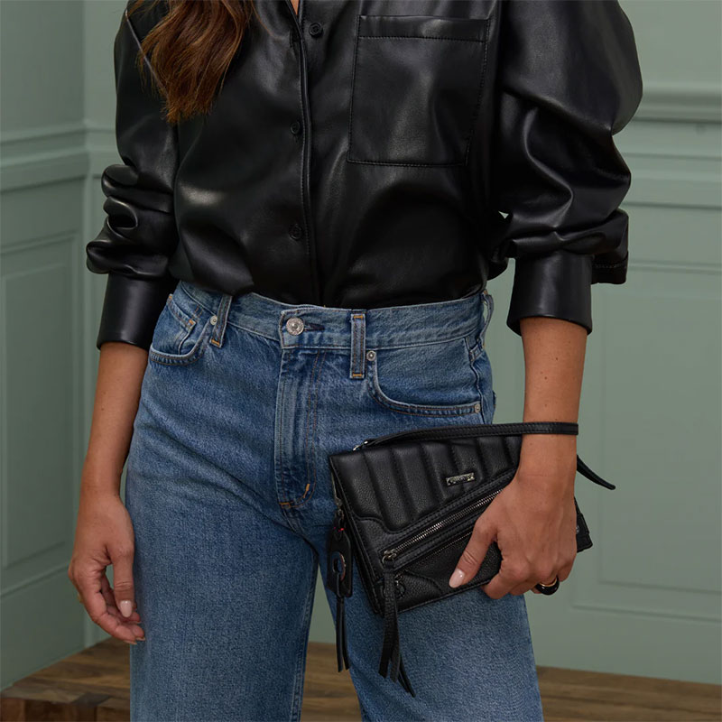 Hammitt Curtis Crossbody, Mulholland Collection and Gunmetal Hardware