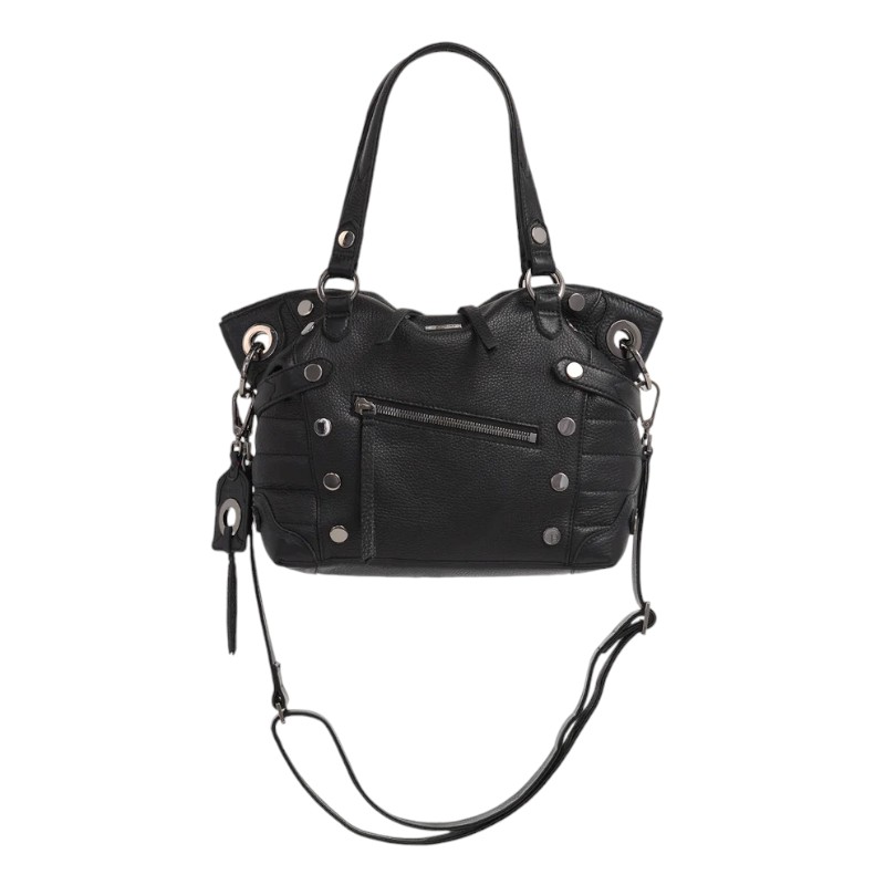 Hammitt Daniel Medium Shoulder Bag, Mulholland Collection and Gunmetal Hardware