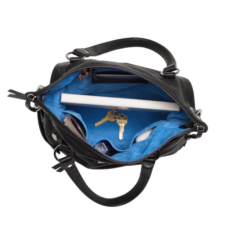 Hammitt Daniel Medium Shoulder Bag, Mulholland Collection and Gunmetal Hardware