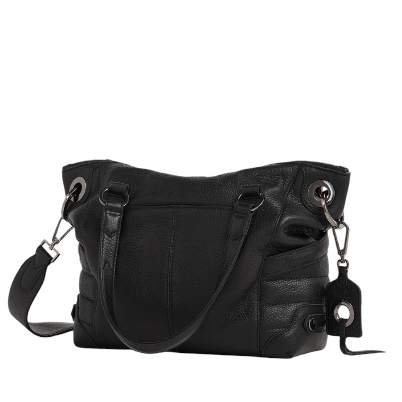 Hammitt Daniel Medium Shoulder Bag, Mulholland Collection and Gunmetal Hardware