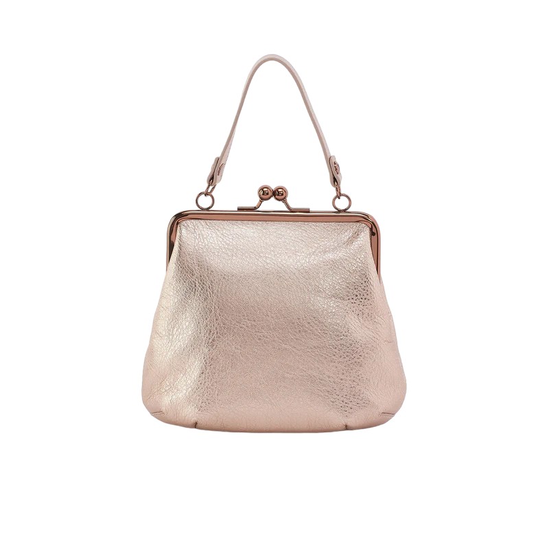 HOBO Alba Crossbody, Pink Gold Metallic