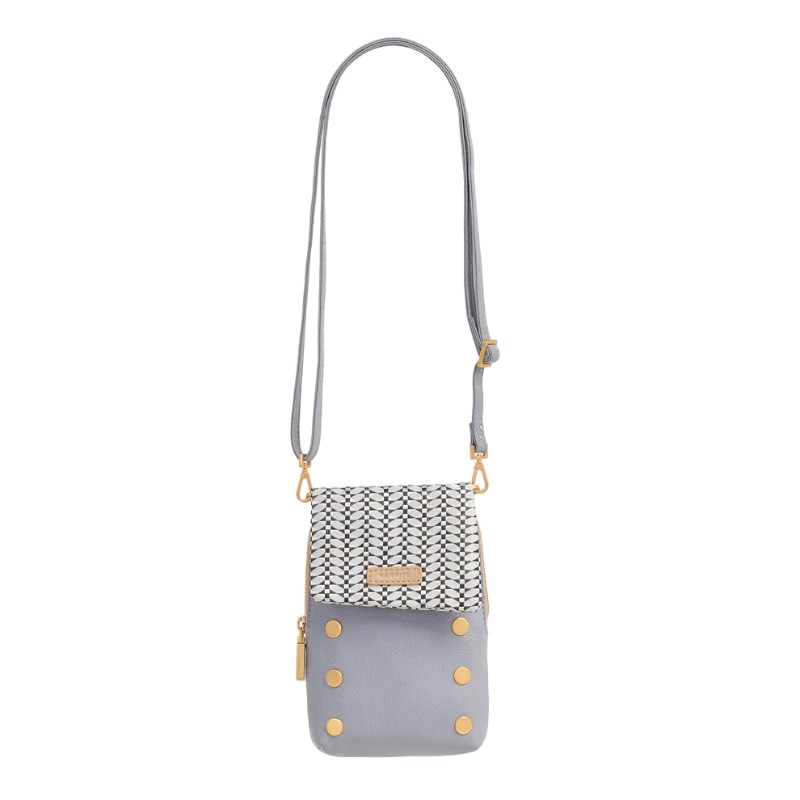Hammitt VIP Mobile Crossbody, Gallery Row and Brushed Yellow Gold Hardware