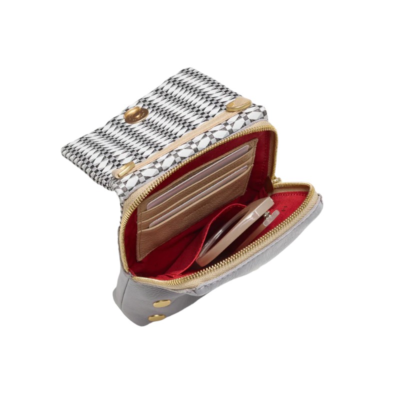 Hammitt VIP Mobile Crossbody, Gallery Row and Brushed Yellow Gold Hardware