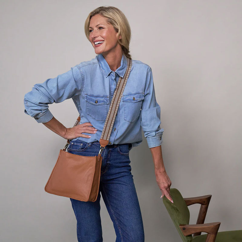 HOBO Cass Crossbody, Butterscotch