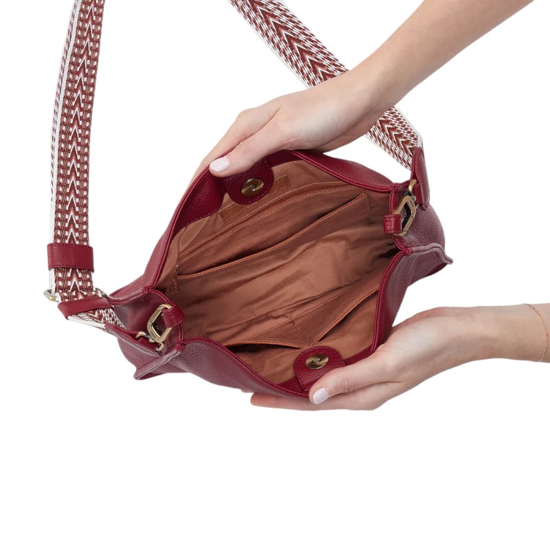 HOBO Cass Crossbody, Wine