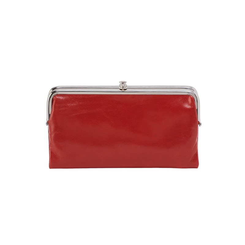 HOBO Lauren Clutch Wallet, Brick
