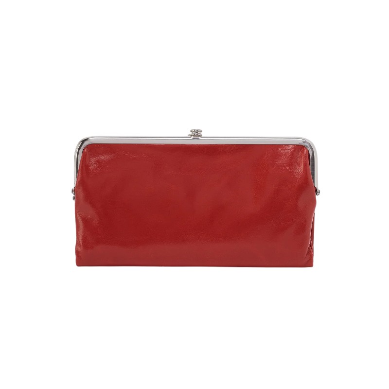 HOBO Lauren Clutch Wallet, Brick