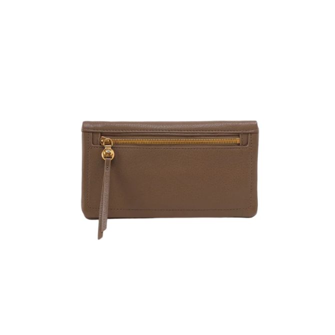 HOBO Lumen Continental Wallet, Dark Elm