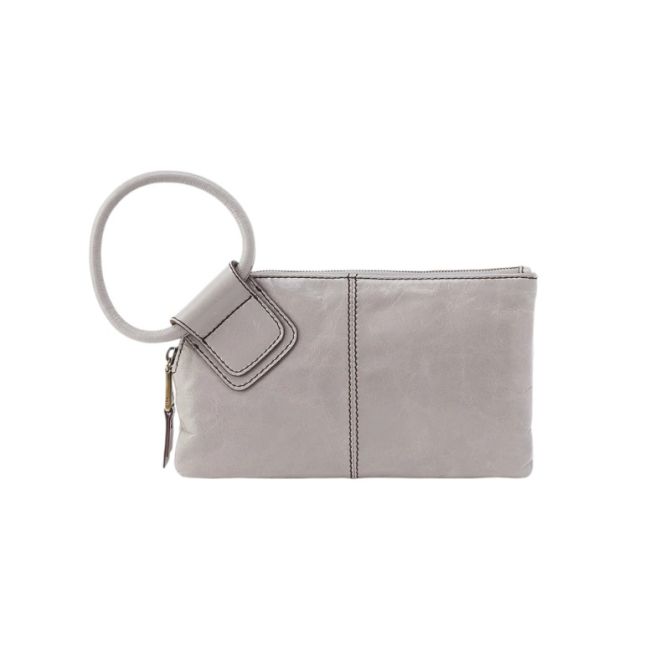 HOBO Sable Wristlet, Light Grey