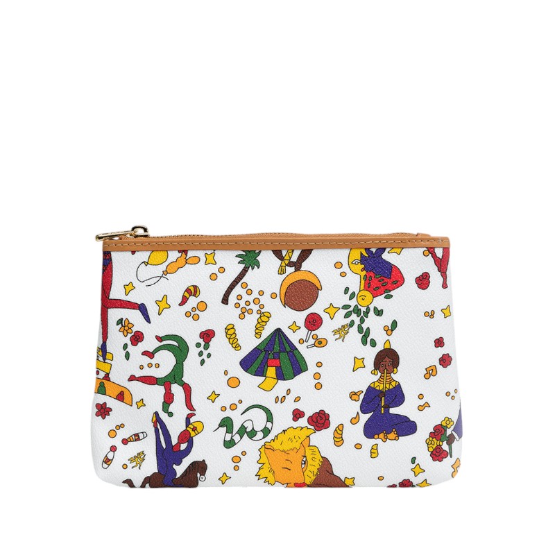 Piero Guidi Magic Circus Necessaire Cosmetic Case, White
