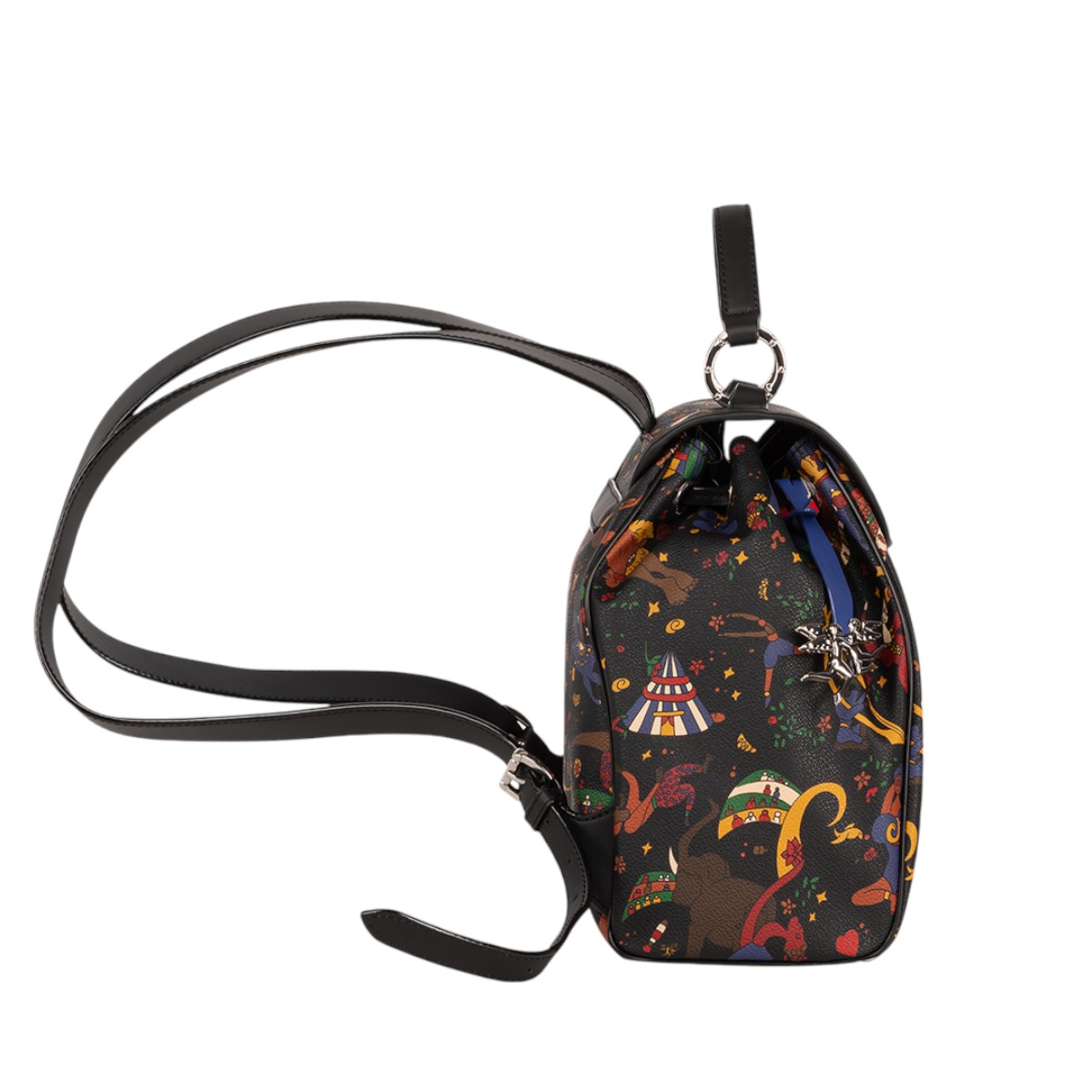 Piero Guidi Magic Circus Torino Backpack, Black
