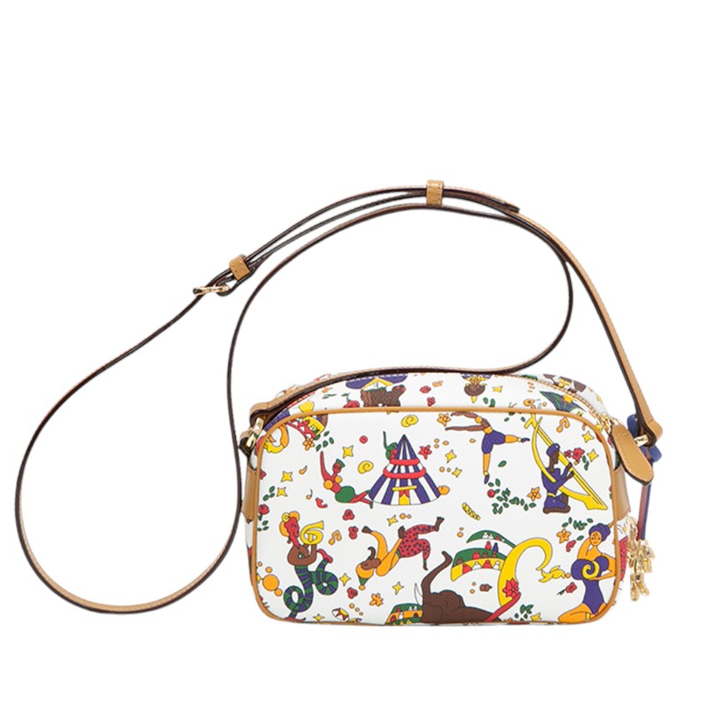 Piero Guidi Magic Circus Diana Tracollina Sling Bag, White
