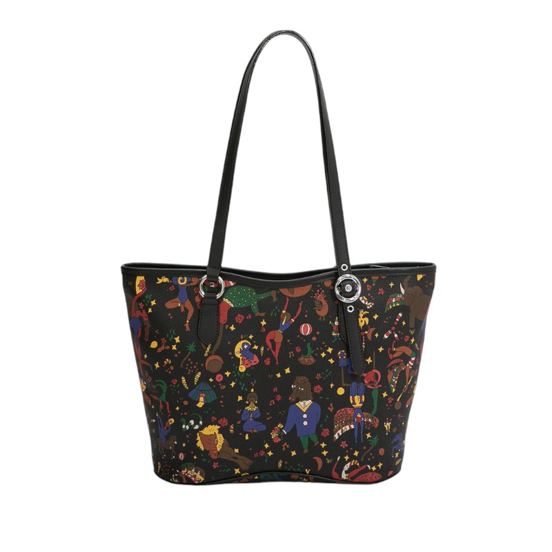 Piero Guidi Magic Circus Matilda Shopping Bag, Black