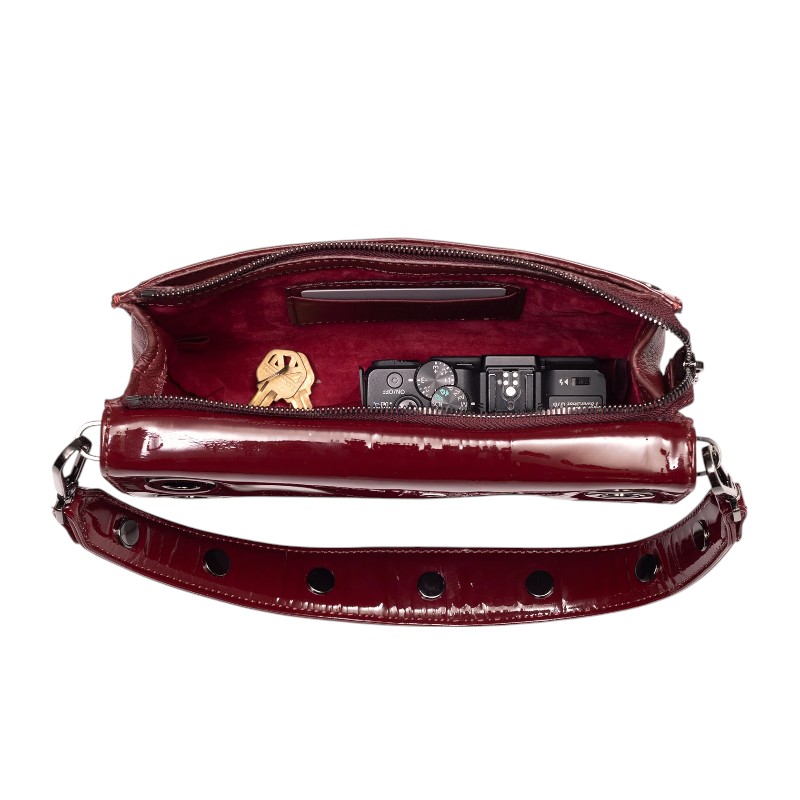 Hammitt Small Montana Clutch, Pirouette Patent and Gunmetal Hardware