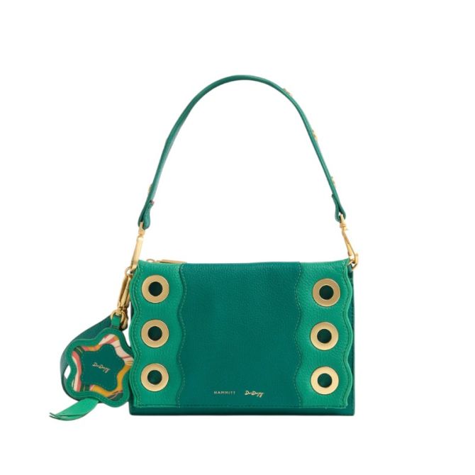 Hammitt Small Montana Clutch, Wavy Dazey and Brushed Yellow Gold Hardware