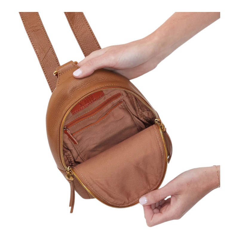 HOBO Fern Crossbody, Warm Honey Pebbled Leather