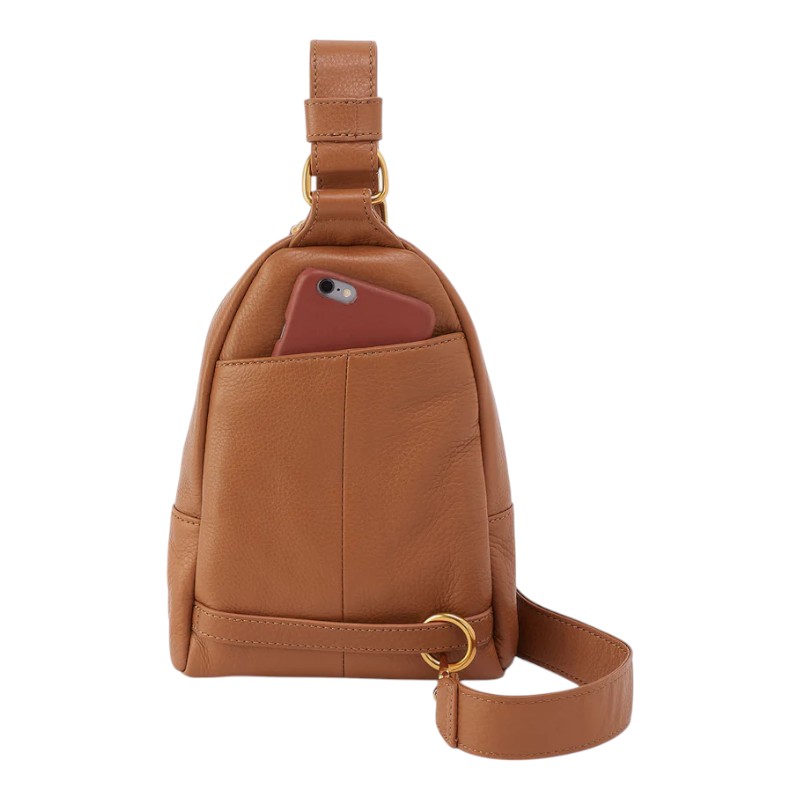 HOBO Fern Crossbody, Warm Honey Pebbled Leather
