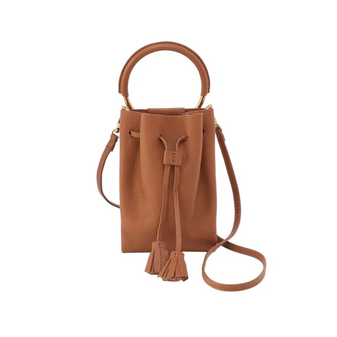 HOBO Eden Phone Crossbody, Warm Honey