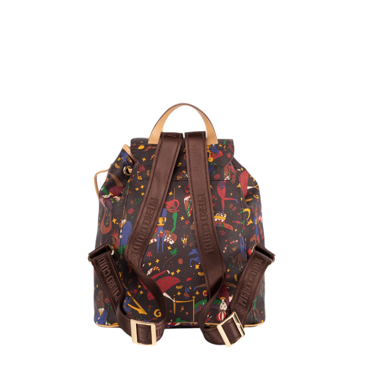 Piero Guidi Magic Circus Roma Zaino Backpack, Brown