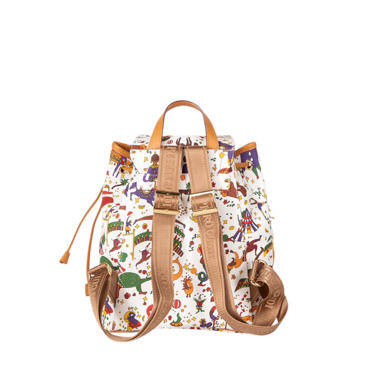 Piero Guidi Magic Circus Roma Zaino Backpack, White