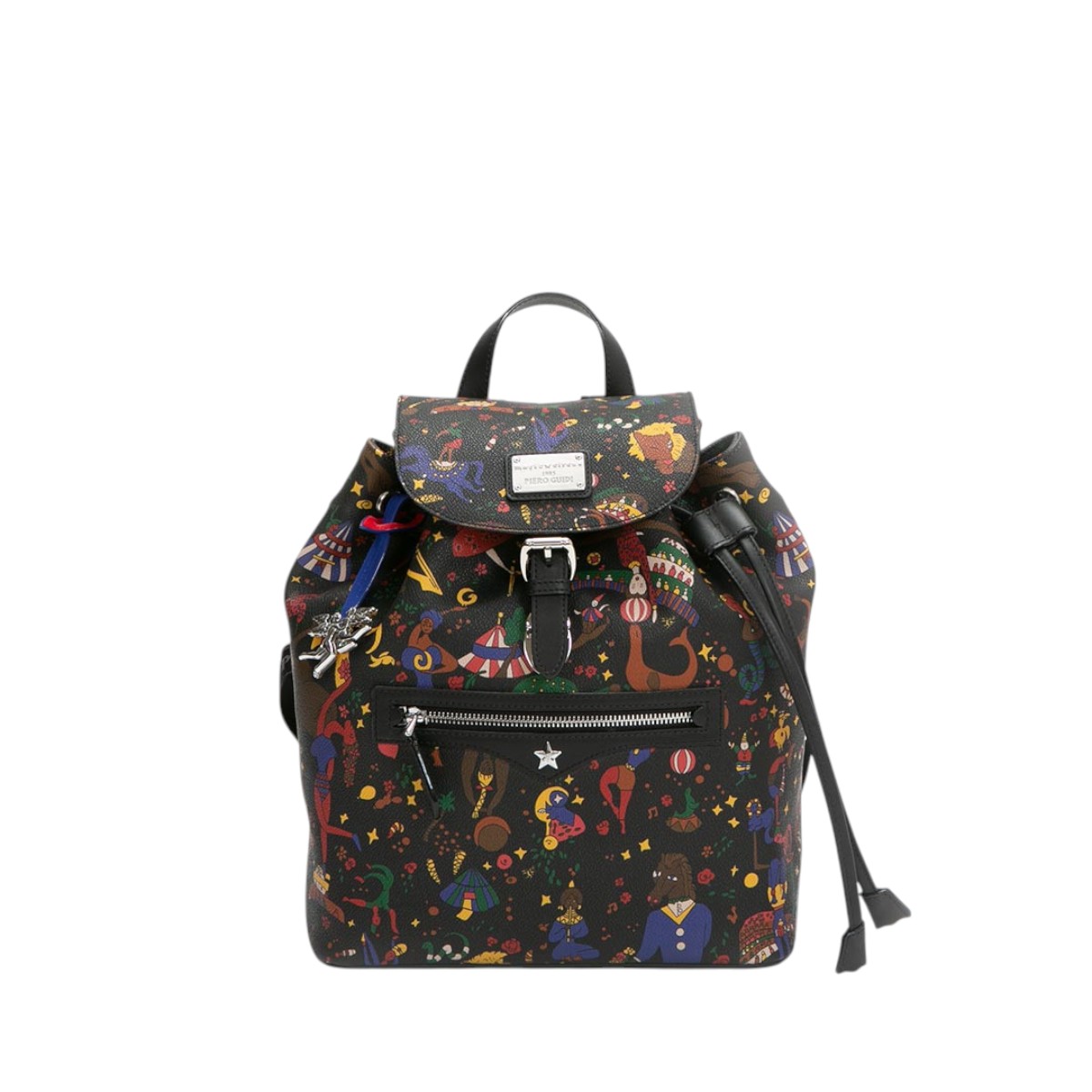 Piero Guidi Magic Circus Roma Zaino Backpack, Black