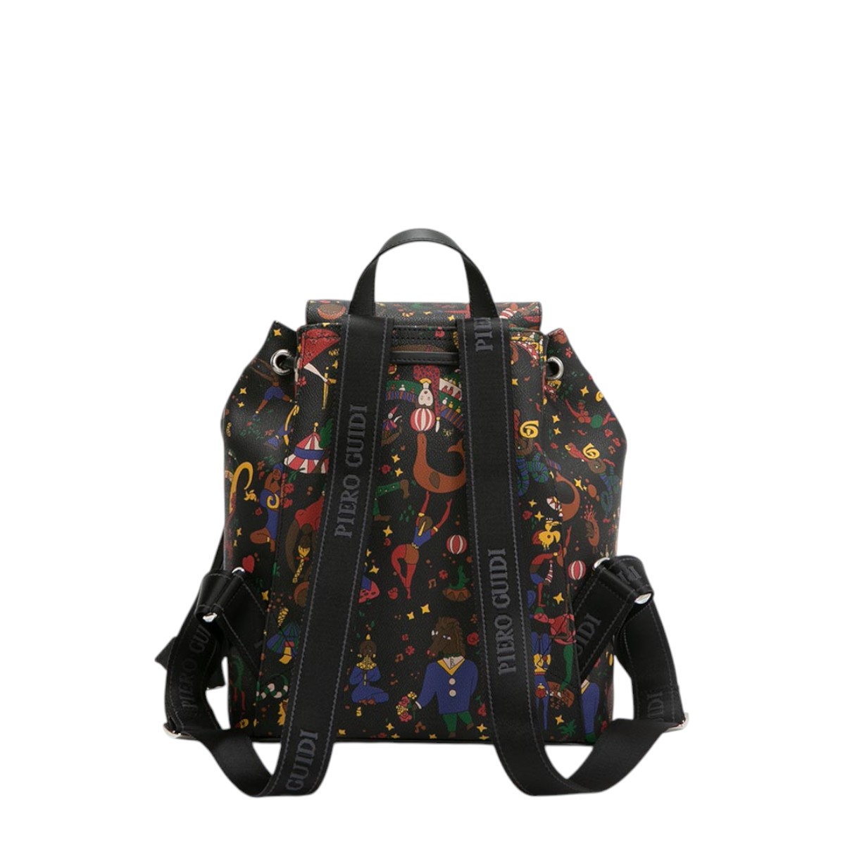 Piero Guidi Magic Circus Roma Zaino Backpack, Black