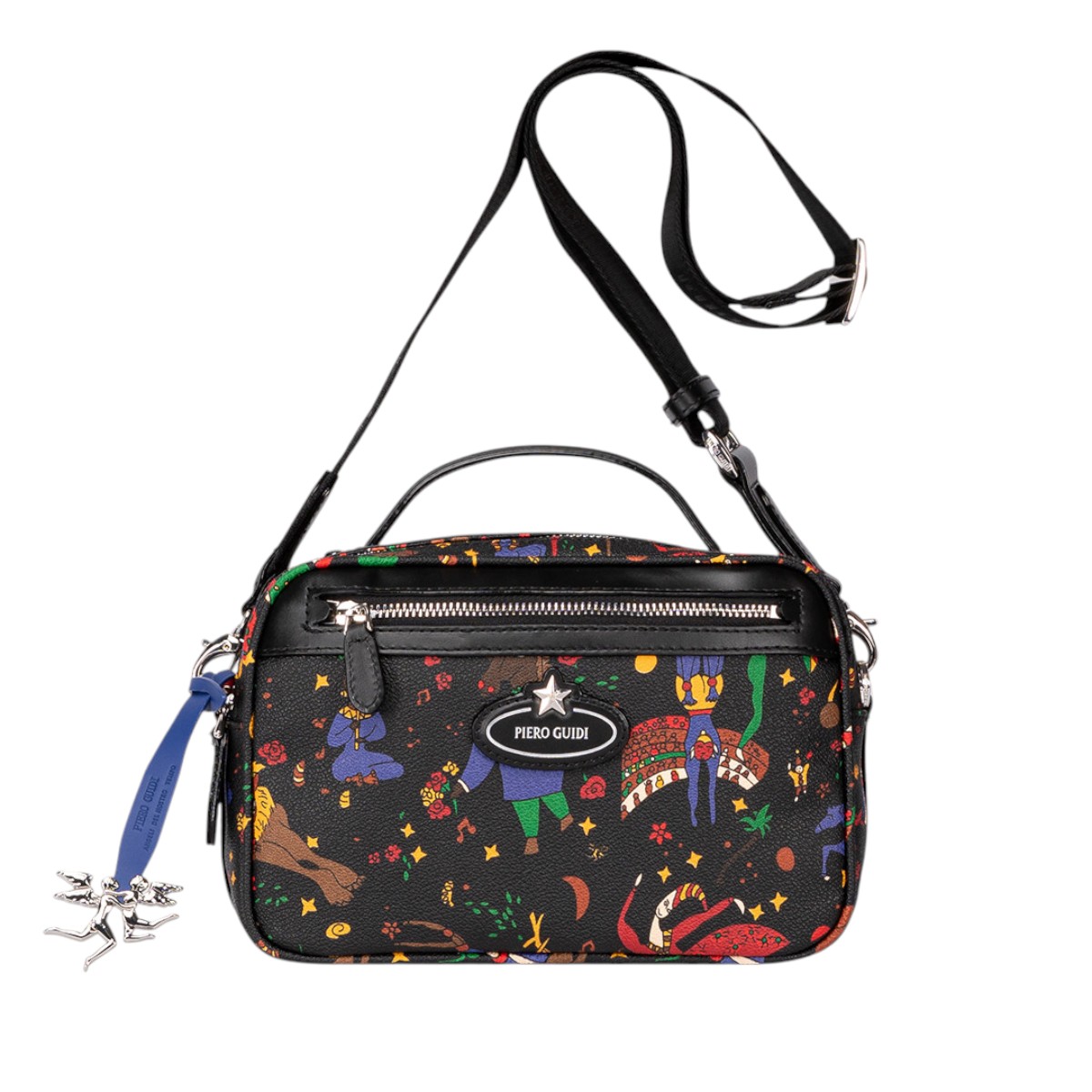 Piero Guidi Magic Circus Rossella Tracolla Sling Bag, Black
