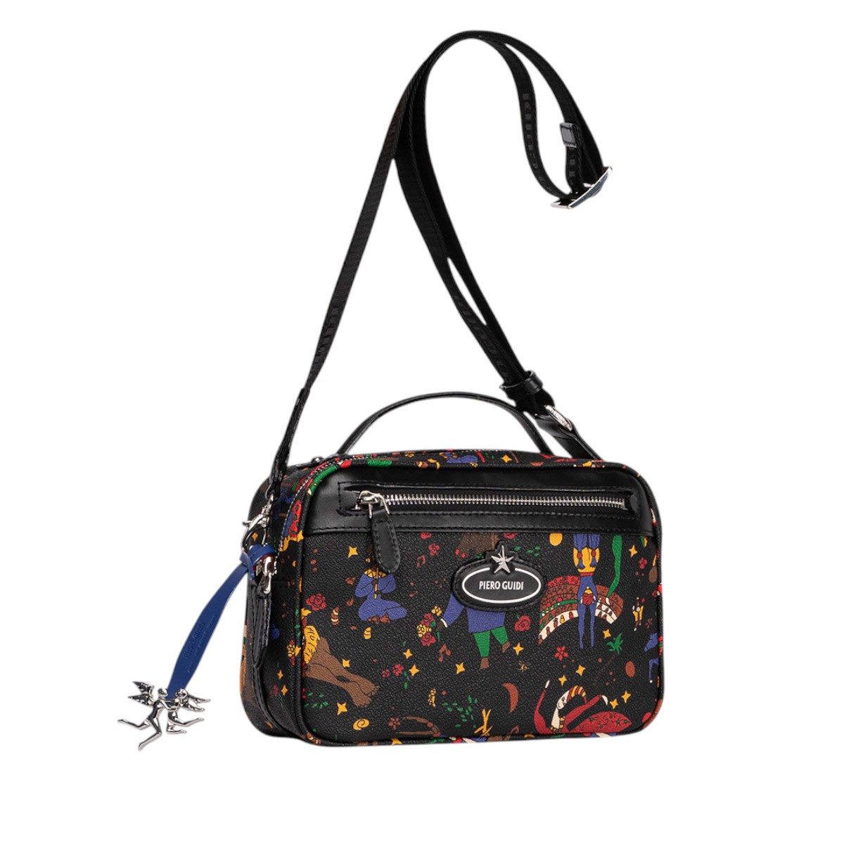 Piero Guidi Magic Circus Rossella Tracolla Sling Bag, Black