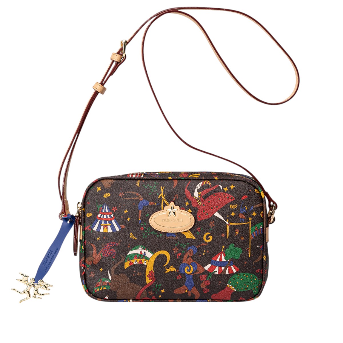 Piero Guidi Magic Circus Arianna Tracolla Sling Bag, Brown