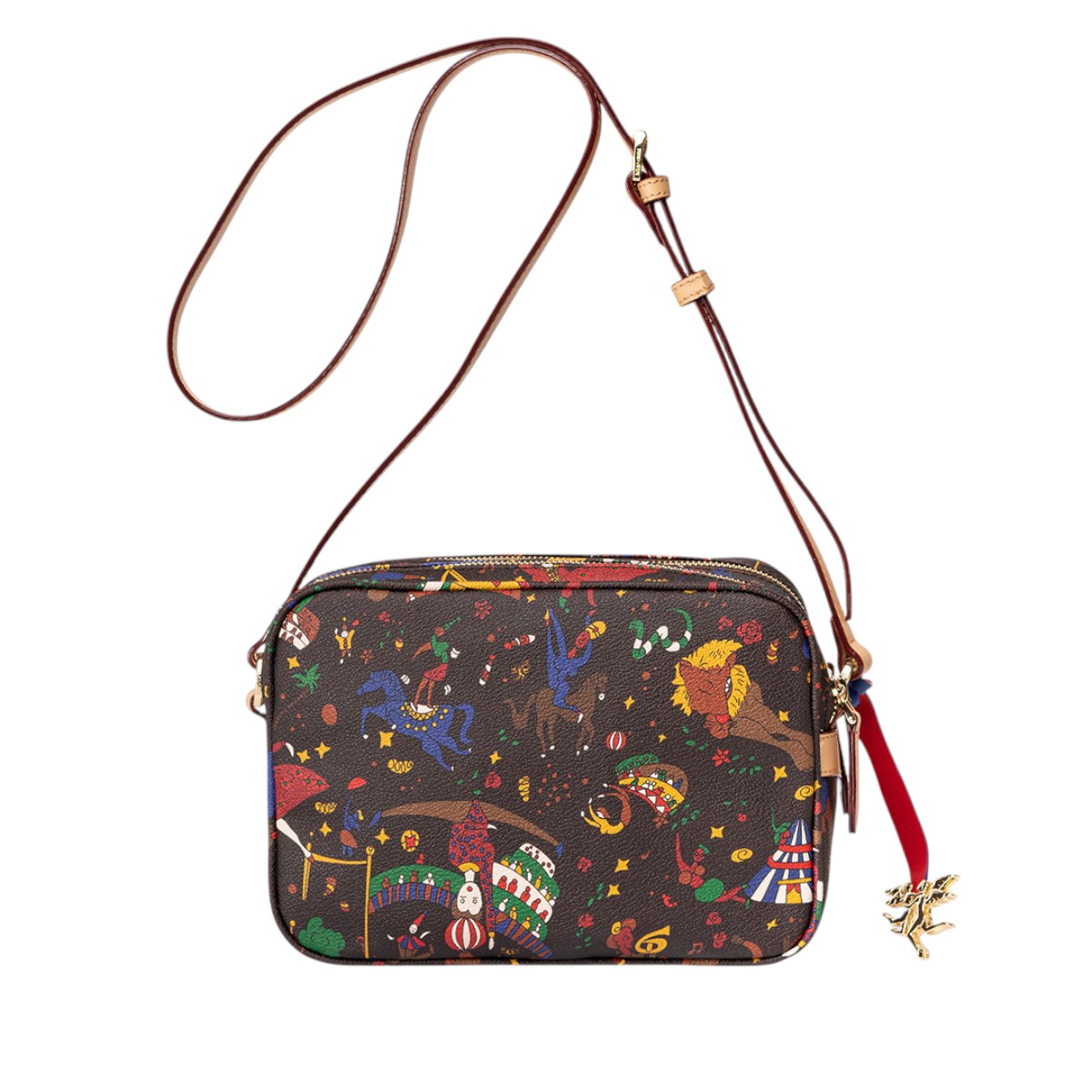 Piero Guidi Magic Circus Arianna Tracolla Sling Bag, Brown