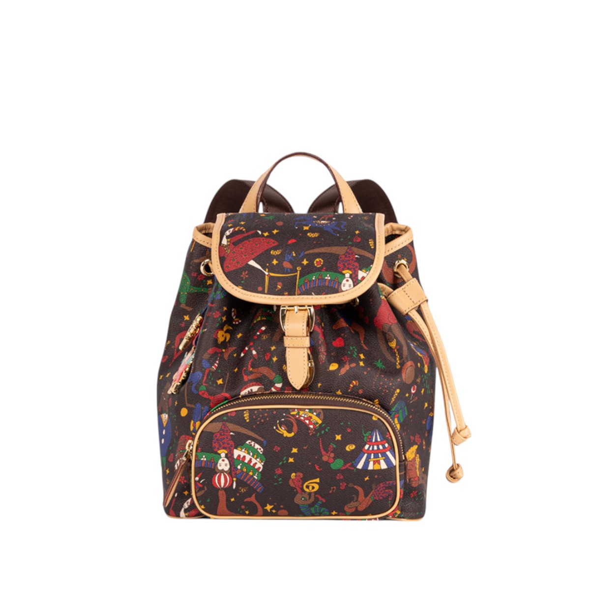 Piero Guidi Magic Circus Alice Zaino Backpack, Brown
