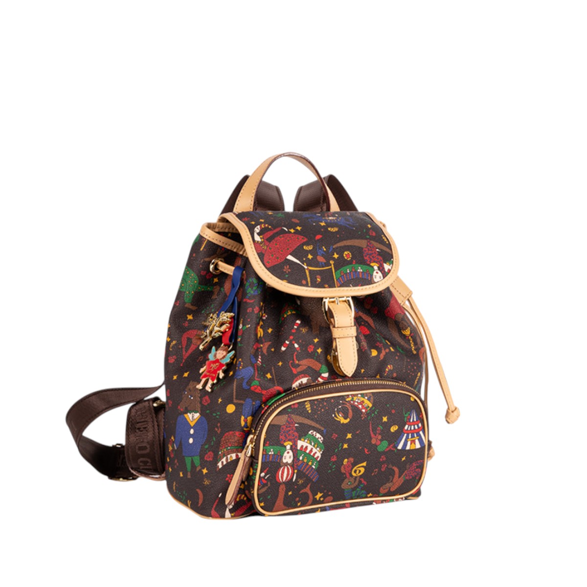 Piero Guidi Magic Circus Alice Zaino Backpack, Brown