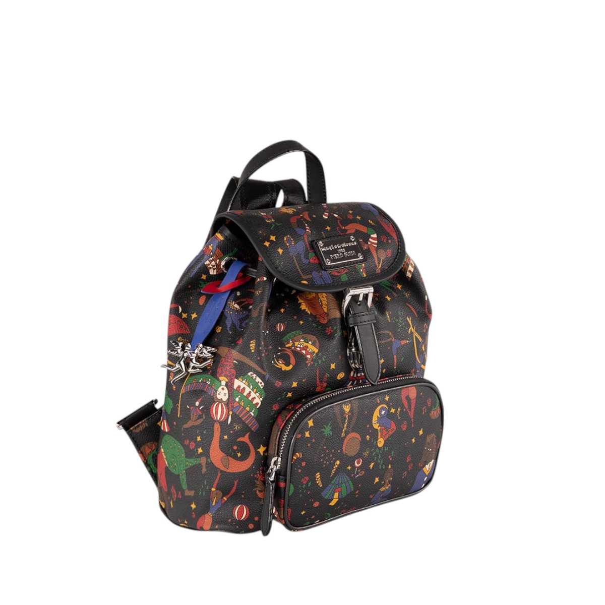 Piero Guidi Magic Circus Alice Zaino Backpack, Black