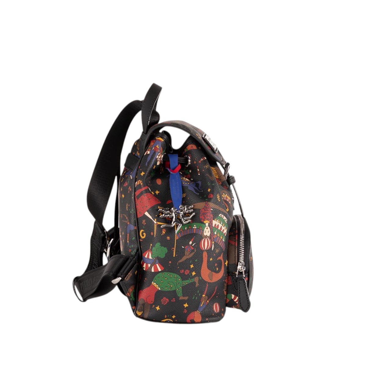 Piero Guidi Magic Circus Alice Zaino Backpack, Black