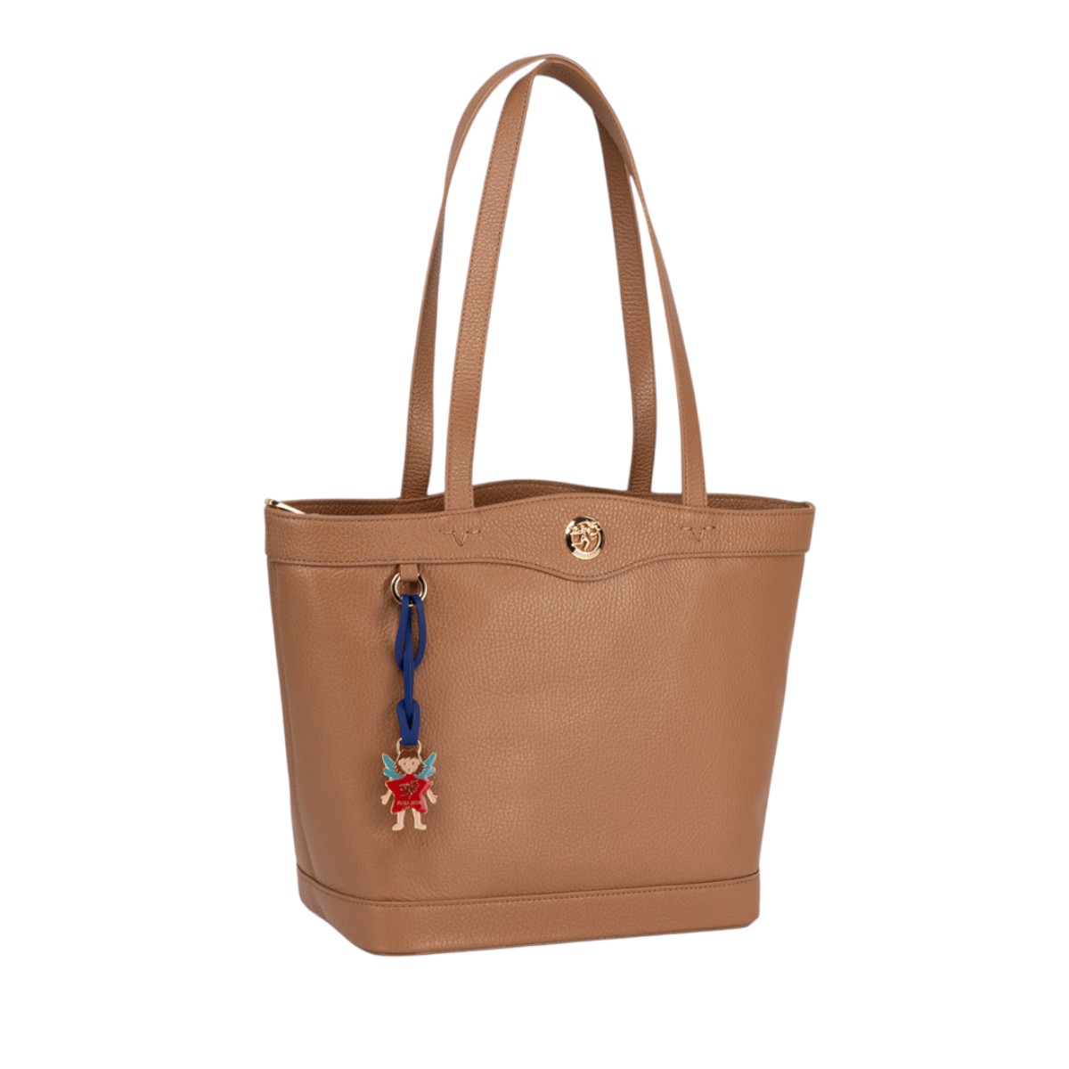 Piero Guidi Ludovica Large Shopping Bag Tote, Brown