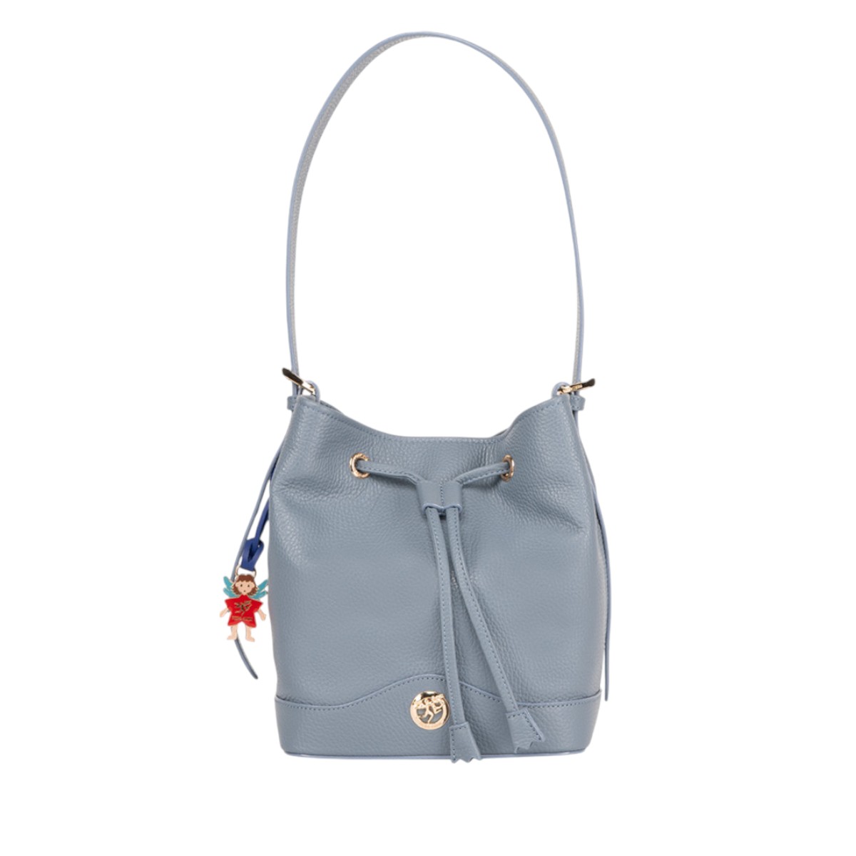 Piero Guidi Carola Secchiello Bucket Bag, Light Blue