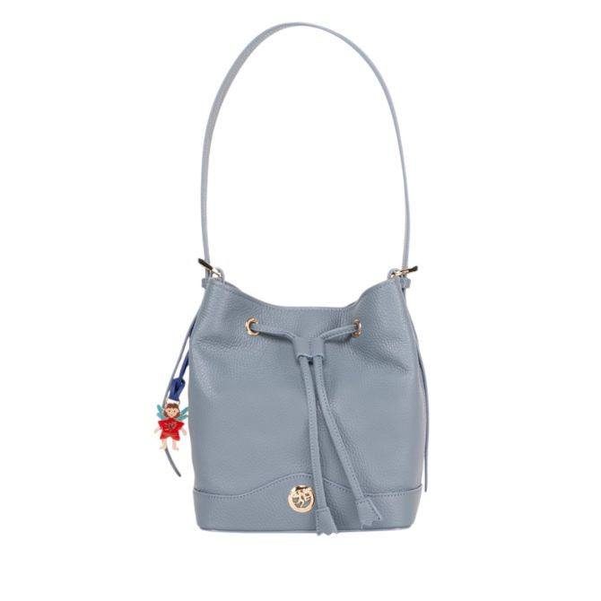 Piero Guidi Carola Secchiello Bucket Bag, Light Blue