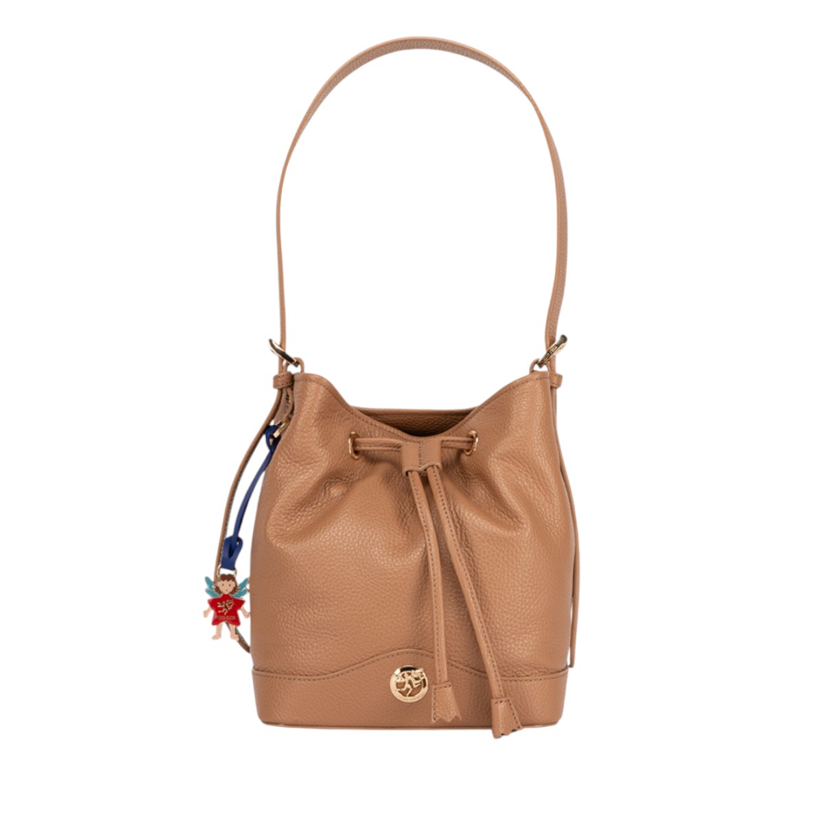 Piero Guidi Carola Secchiello Bucket Bag, Brown