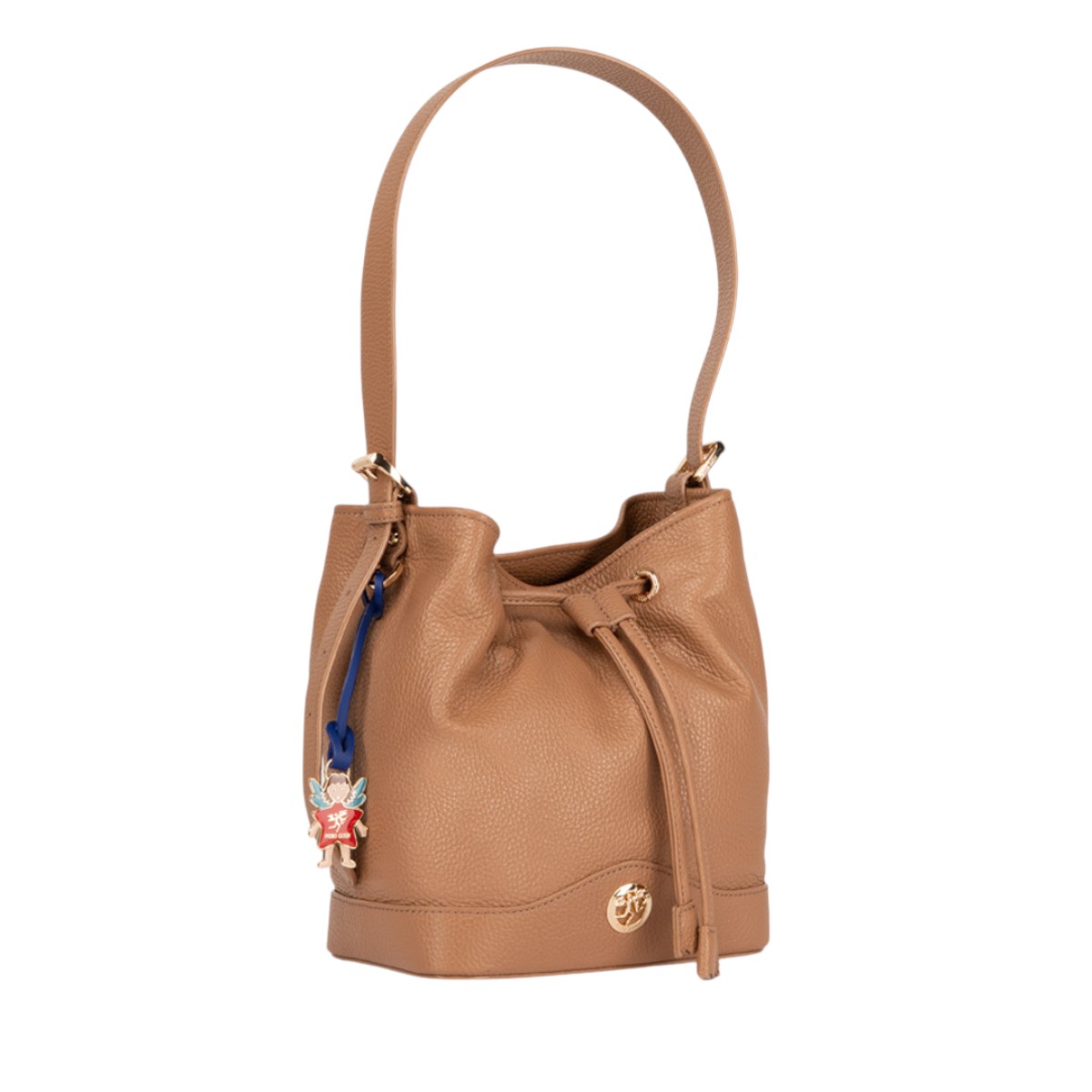 Piero Guidi Carola Secchiello Bucket Bag, Brown