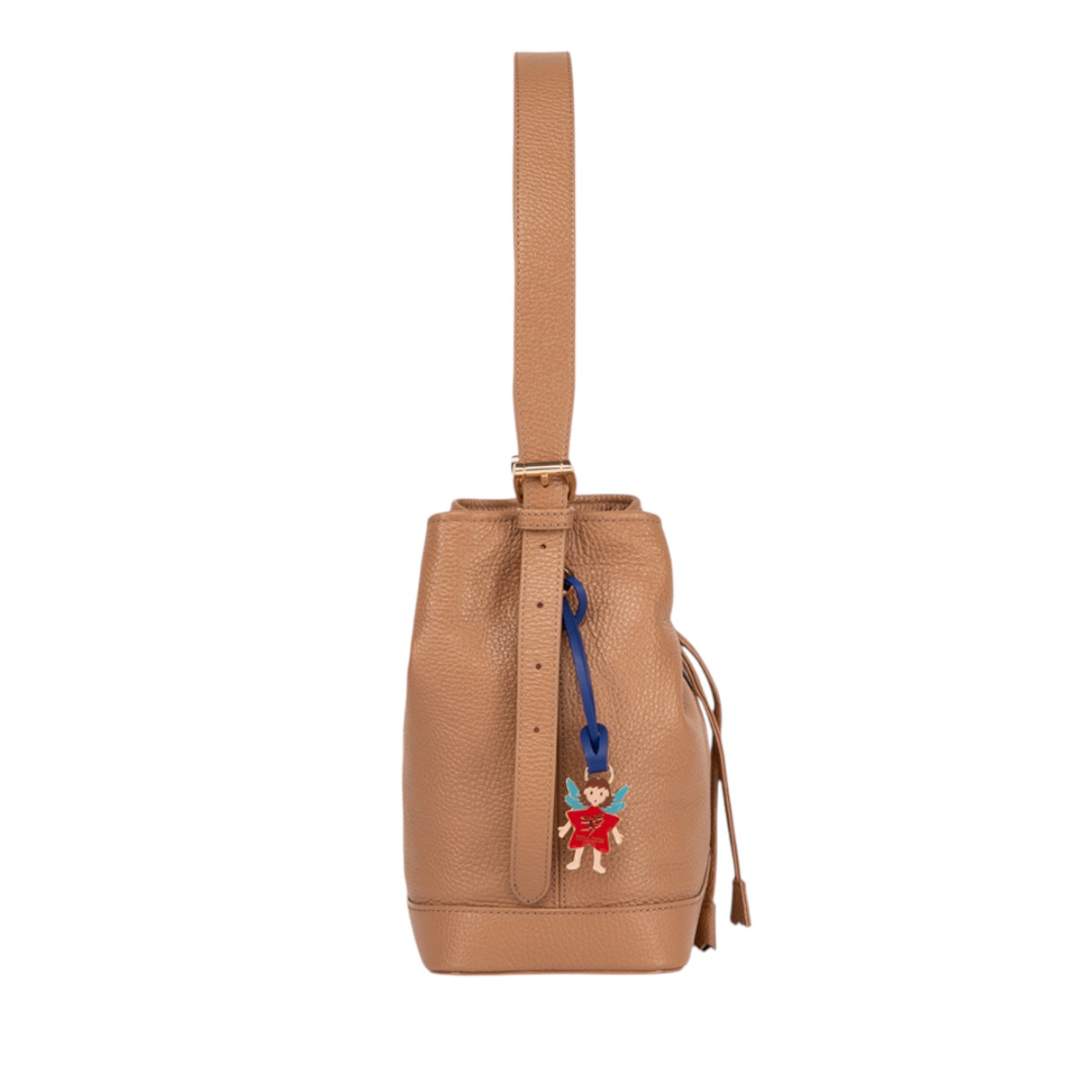 Piero Guidi Carola Secchiello Bucket Bag, Brown