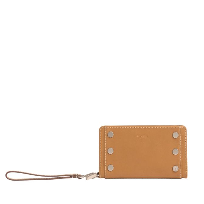 Hammitt Bryant Wallet, Oak Edge and Brushed Silver Hardware