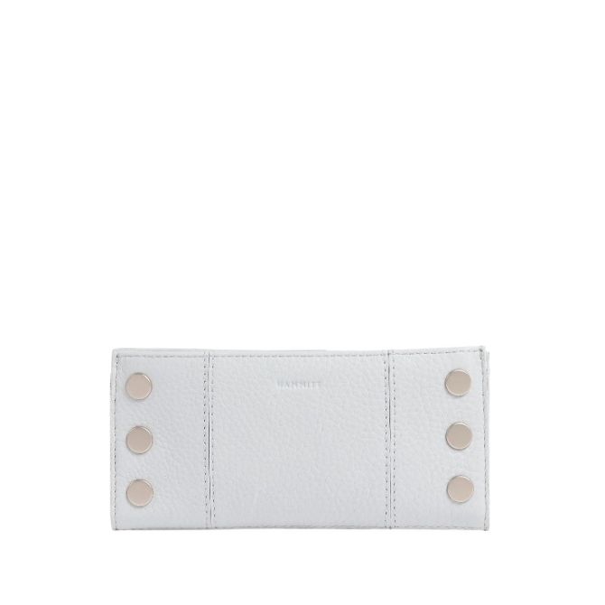 Hammitt 110 North Wallet, Bluebird and Brushed Silver Hardware