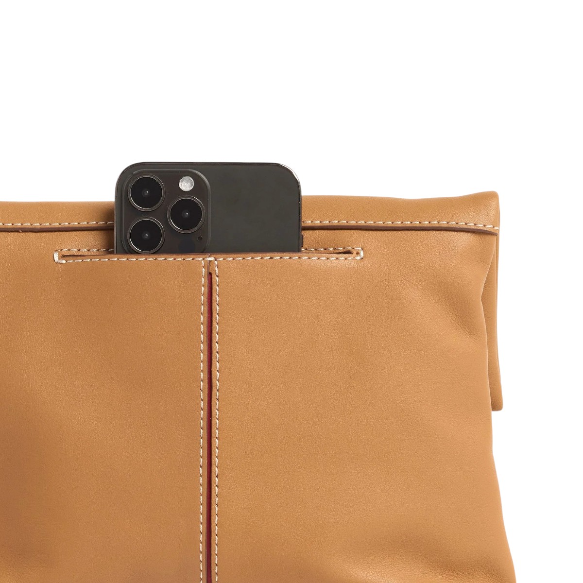 Hammitt Medium VIP Crossbody Bag, Oak Edge and Brushed Silver Dial