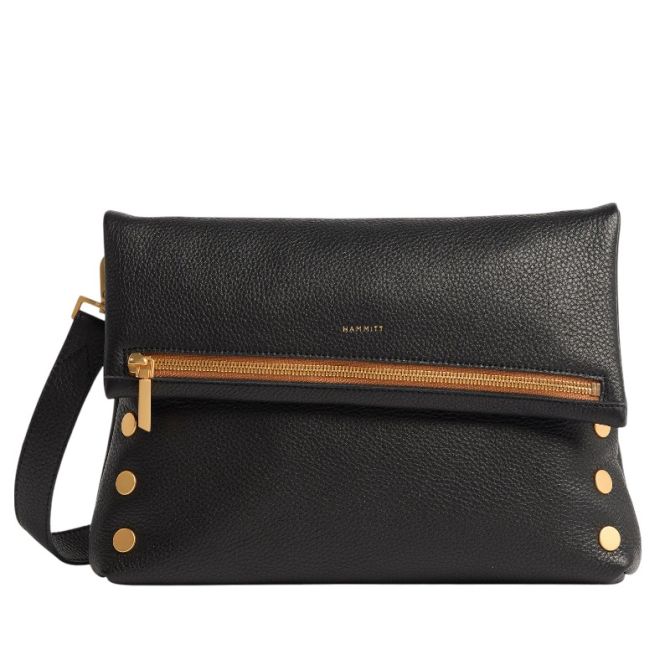 Hammitt VIP Large Crossbody, North End and Brushed Gold Hardware