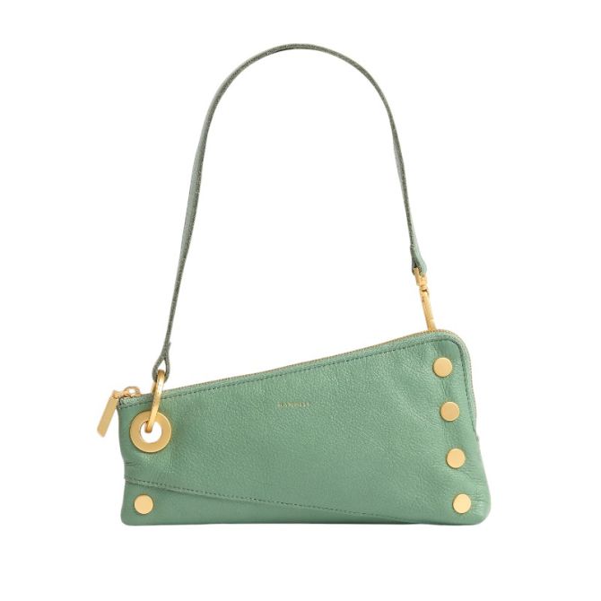 Hammitt Nash Pochette Shoulder Bag, Artichoke and Brushed Gold Hardware